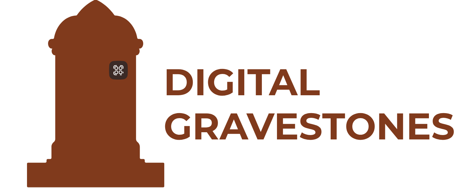 Digital Gravestones logo – QR memorials, photography, albums, and keepsakes